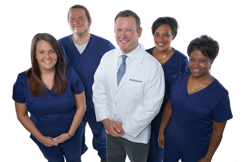Downtown Louisville Chiropractic & Rehab team one doctor four assistants Louisville, Kentucky